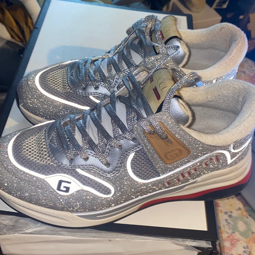 Gucci sparkling sneakers